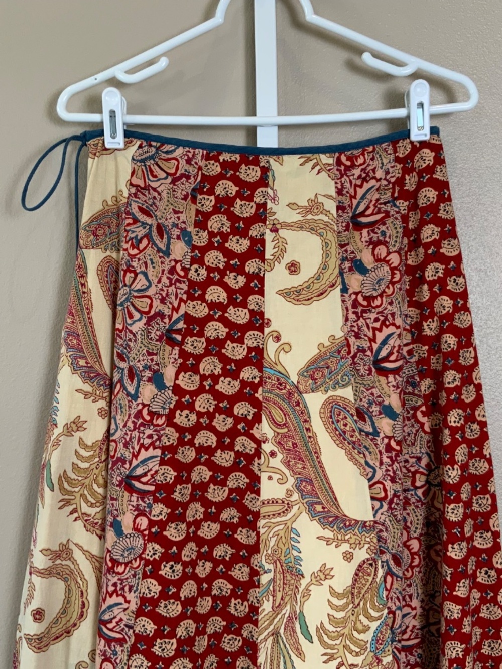 Charlotte Russe Vintage 2000's Paisley Bohemian Midi Skirt - Picture 11 of 16